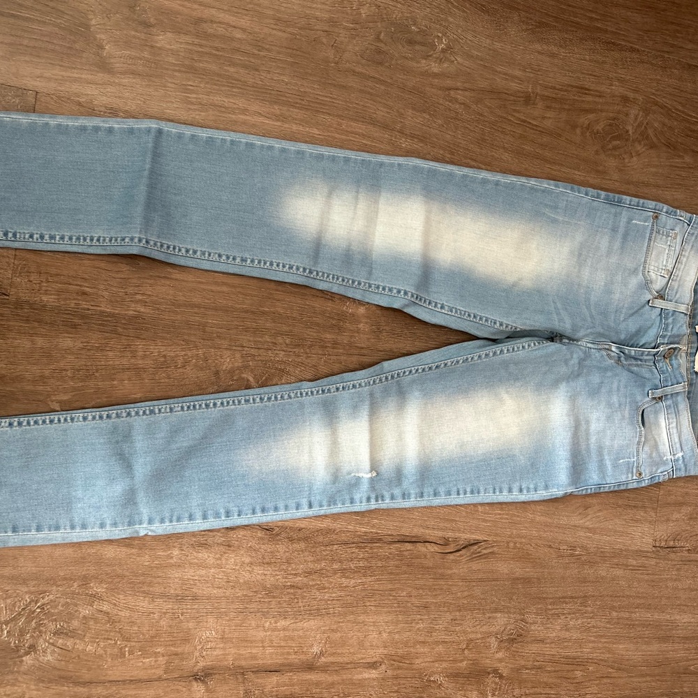 EUC Light Blue Faded Denim Jeans